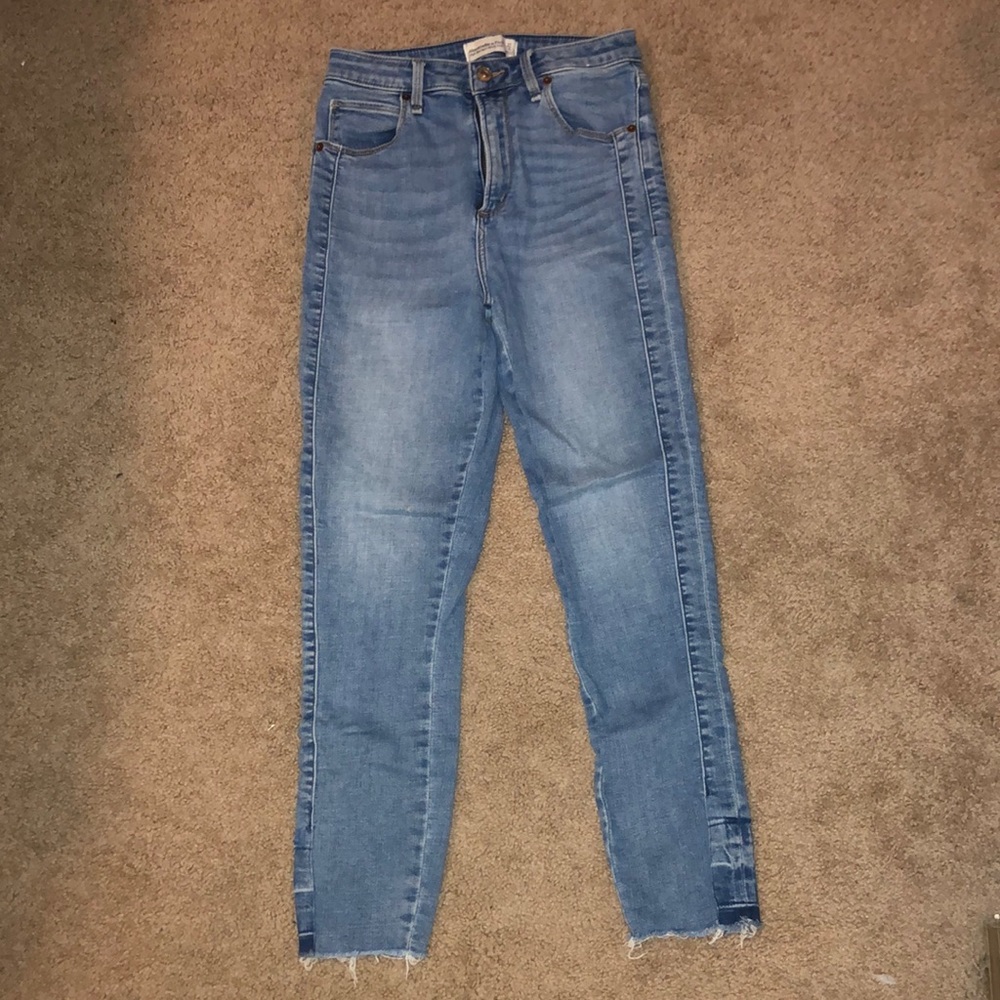Curve love Abercrombie skinny jeans